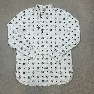 NWT‎ Tommy Hilfiger X Disney Long Sleeve Button Up Shirt Size XL Mickey Mouse